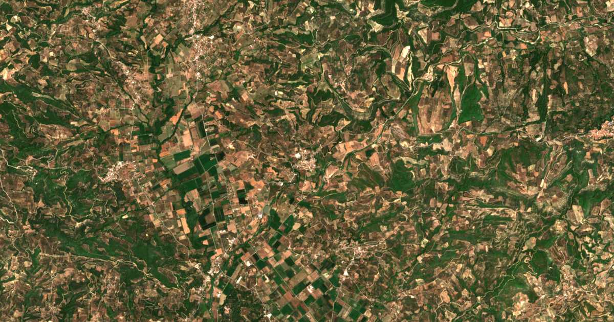 Satellitenkarte von Latzóion