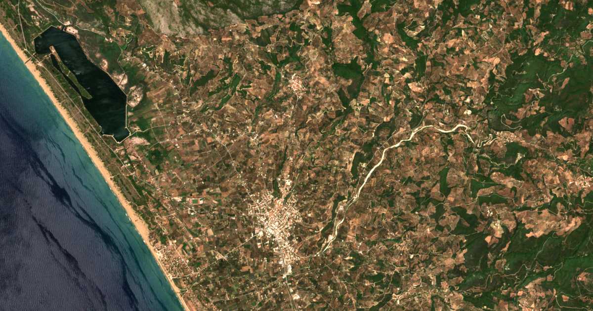 Satellitenkarte von Ágios Nikólaos