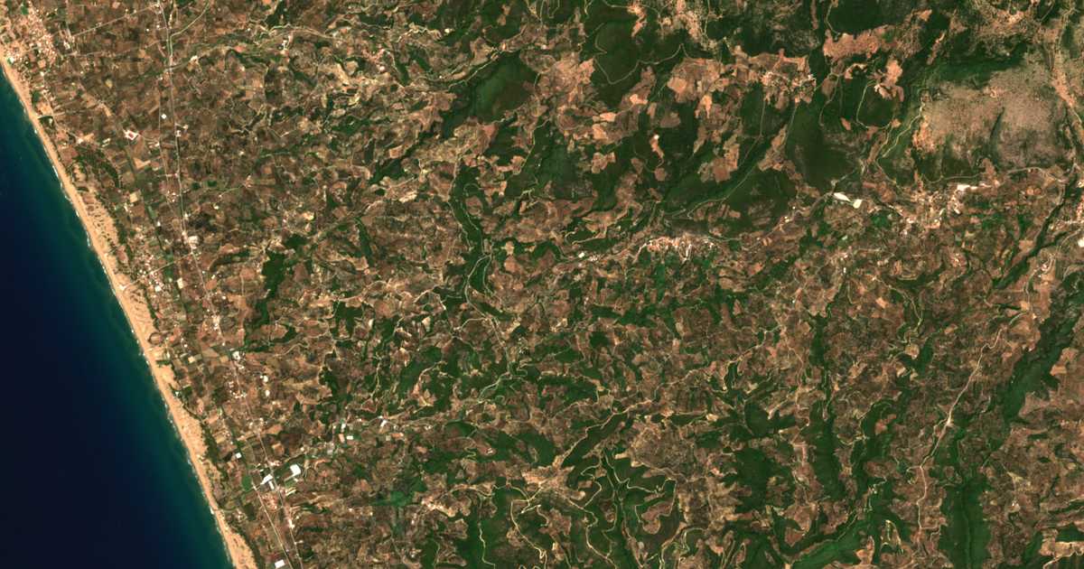 Satellitenkarte von Drákos
