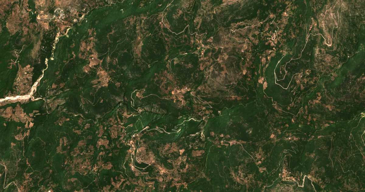 Satellitenkarte von Figaleía