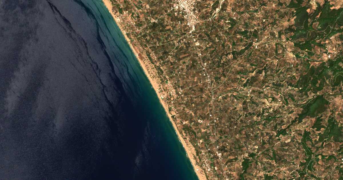 Satellitenkarte von Kakóvatos