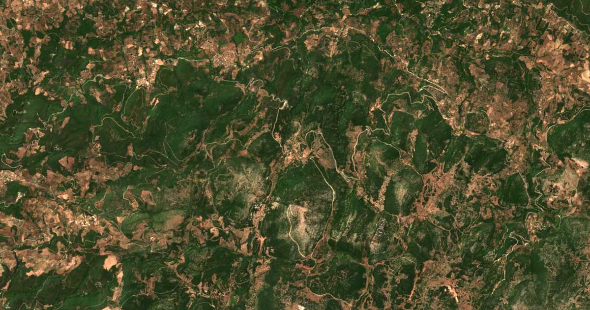 Satellitenkarte von Mínthi