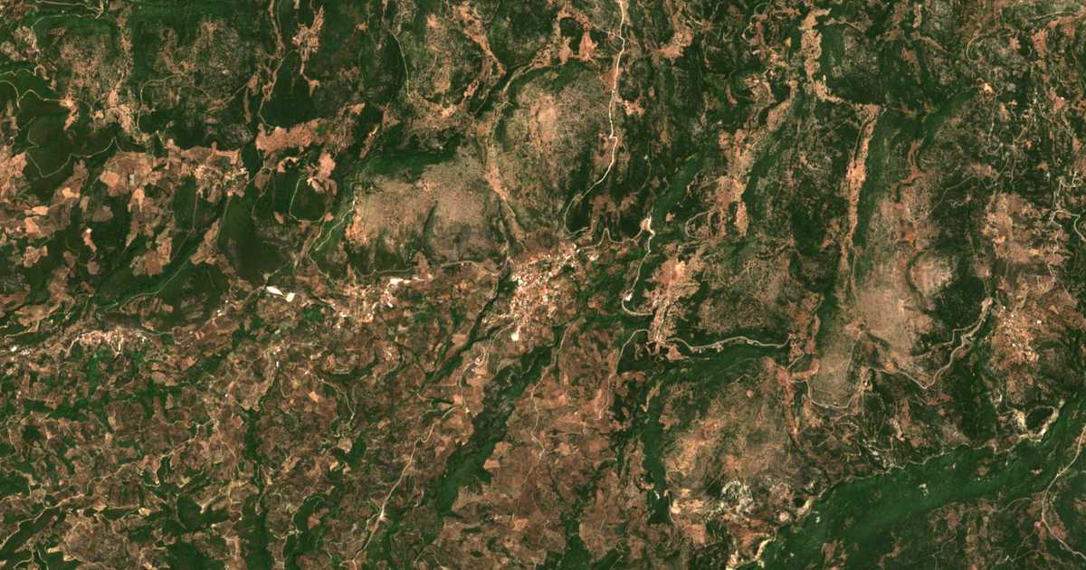 Satellitenkarte von Lambia