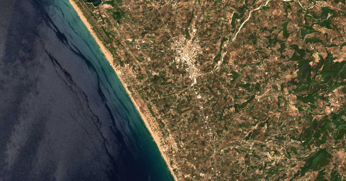 Satellitenkarte von Panórama