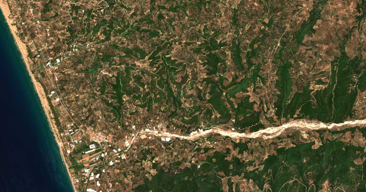 Satellitenkarte von Prasidákion