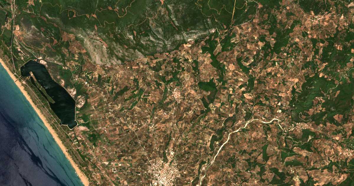 Satellitenkarte von Xirochórion