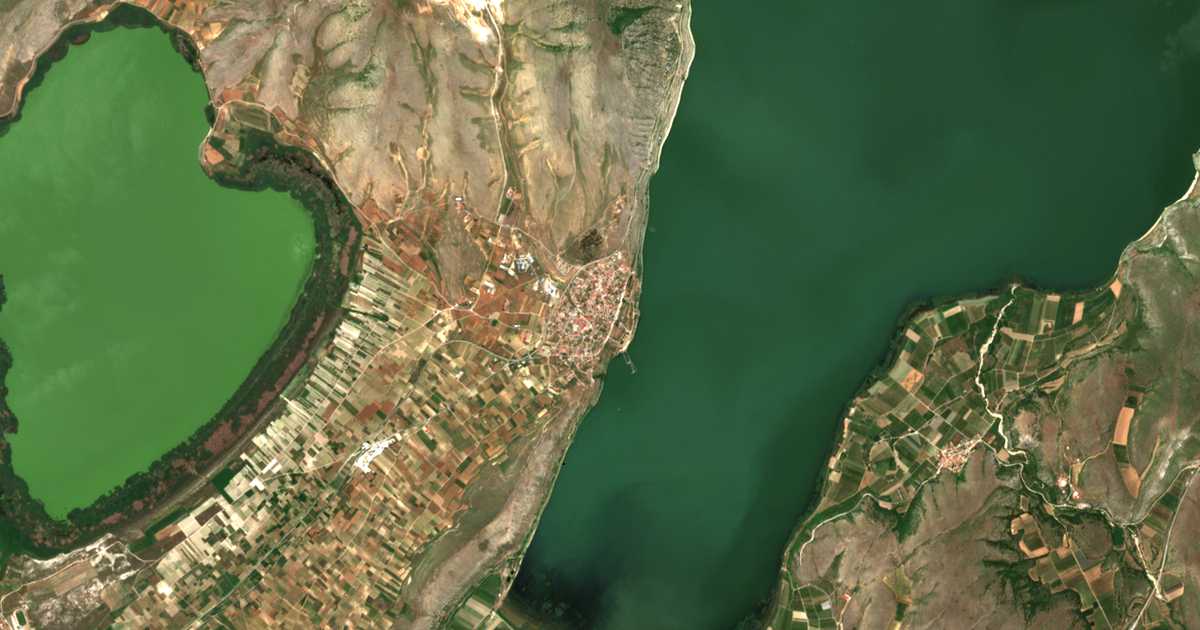 Satellitenkarte von Ágios Panteleímon