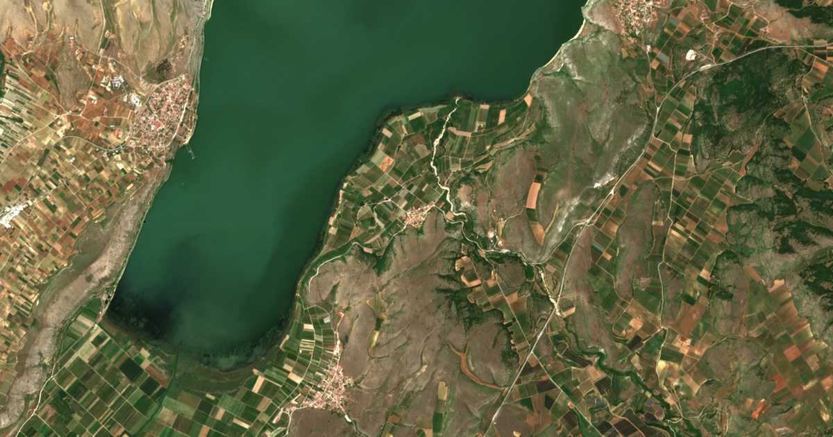 Satellitenkarte von Farángion