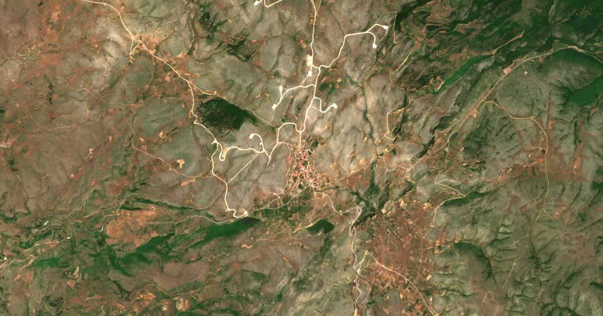 Satellitenkarte von Kélla