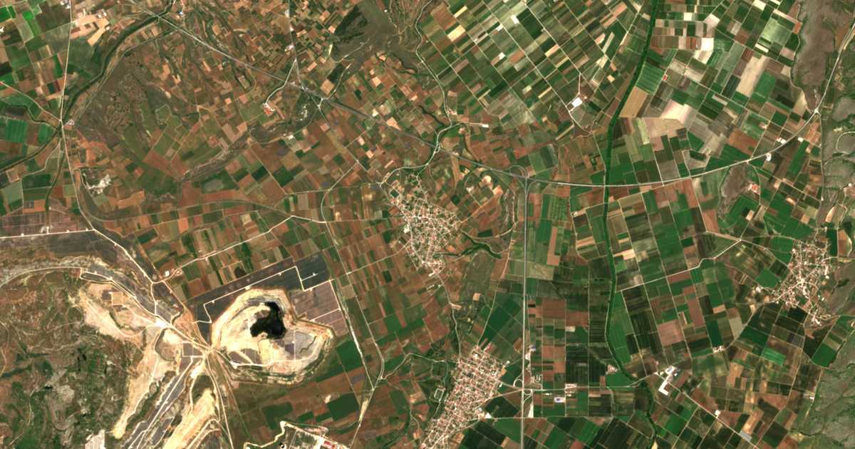 Satellitenkarte von Levaía