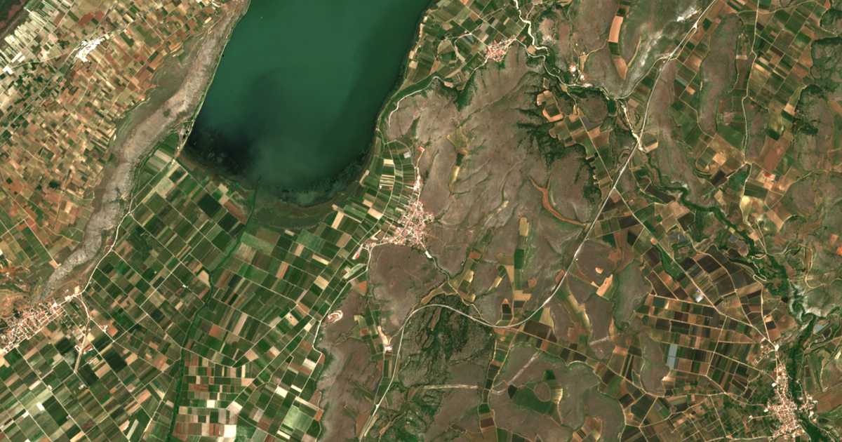 Satellitenkarte von Maniákion