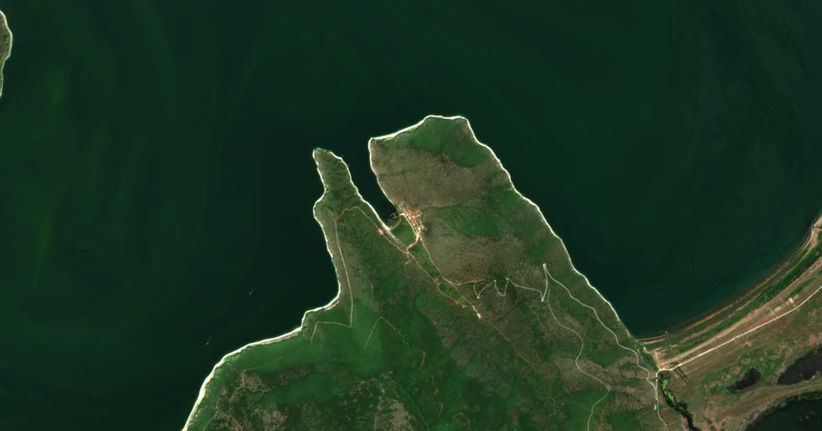 Satellitenkarte von Psarades