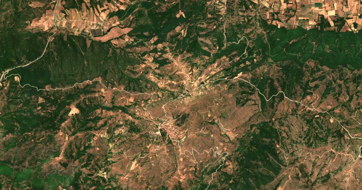 Satellitenkarte von Gílofos