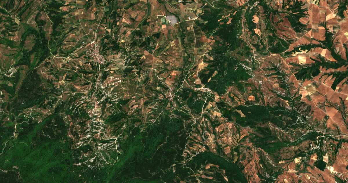 Satellitenkarte von Chionato