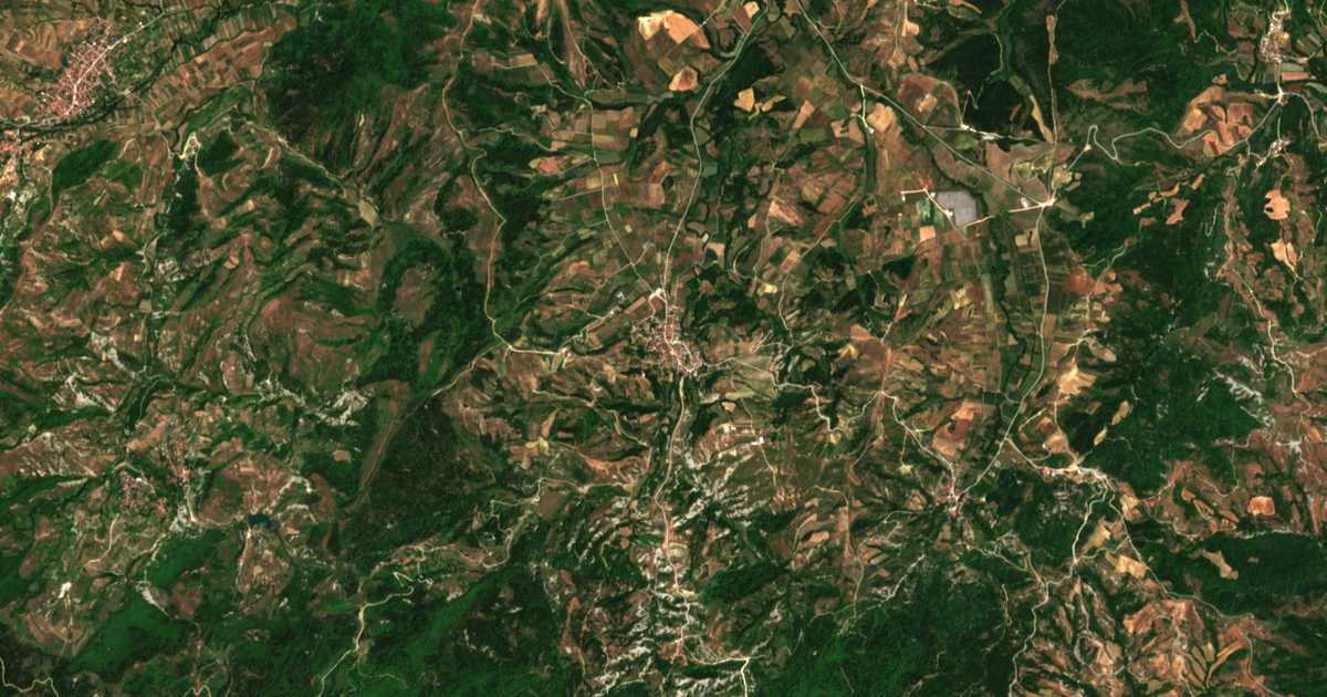Satellitenkarte von Dipotamia