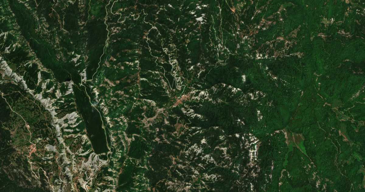 Satellitenkarte von Kypseli, Kastoria