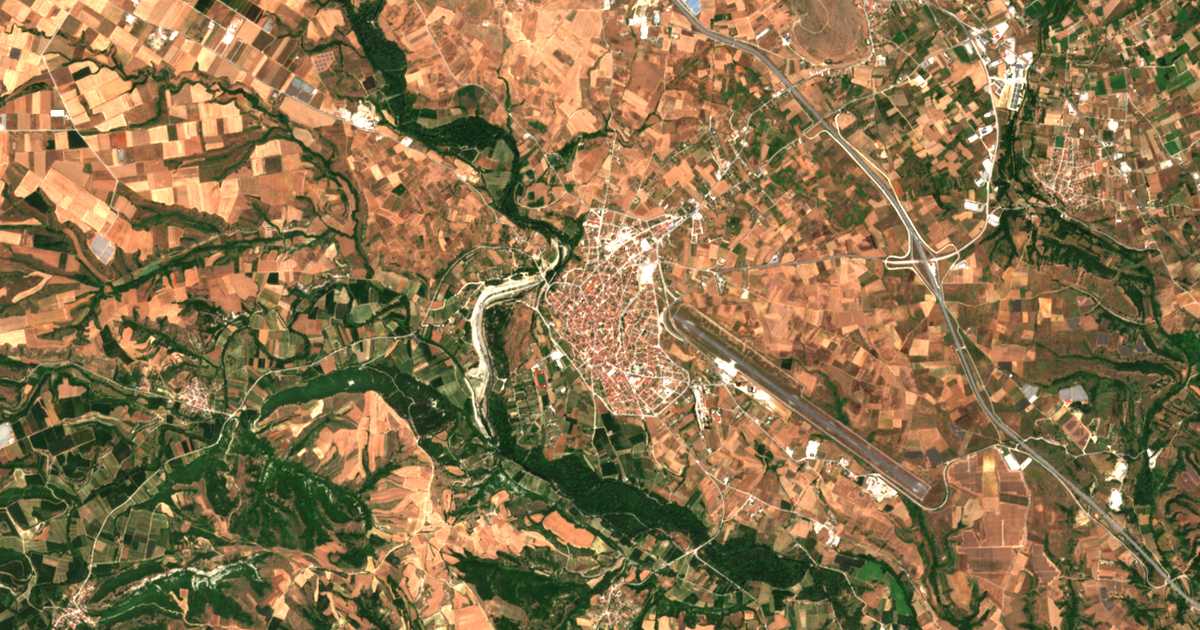 Satellitenkarte von Argos Orestiko