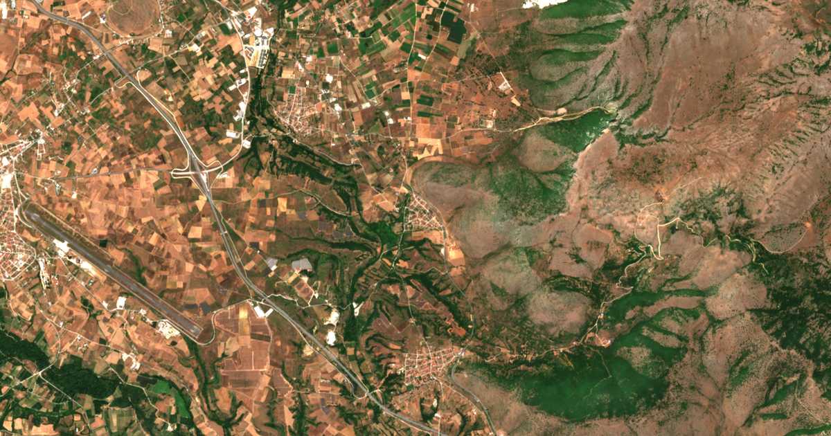Satellitenkarte von Militsa