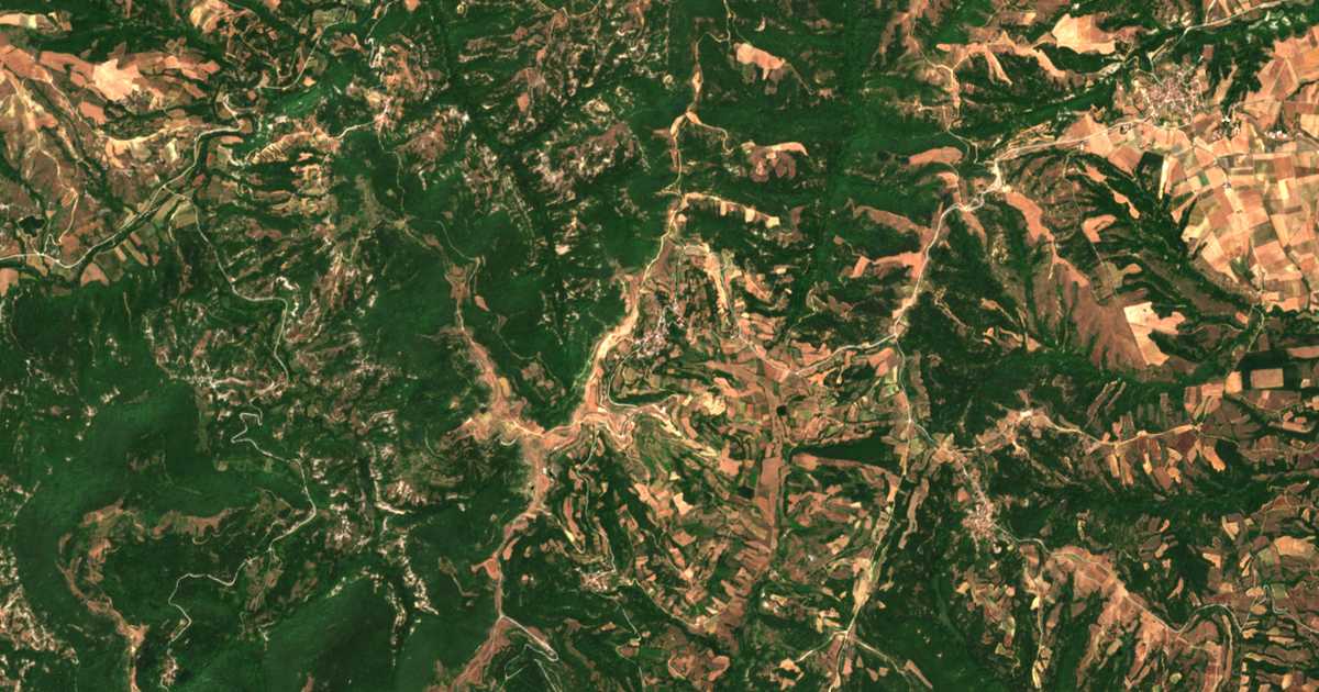 Satellitenkarte von Nostimo