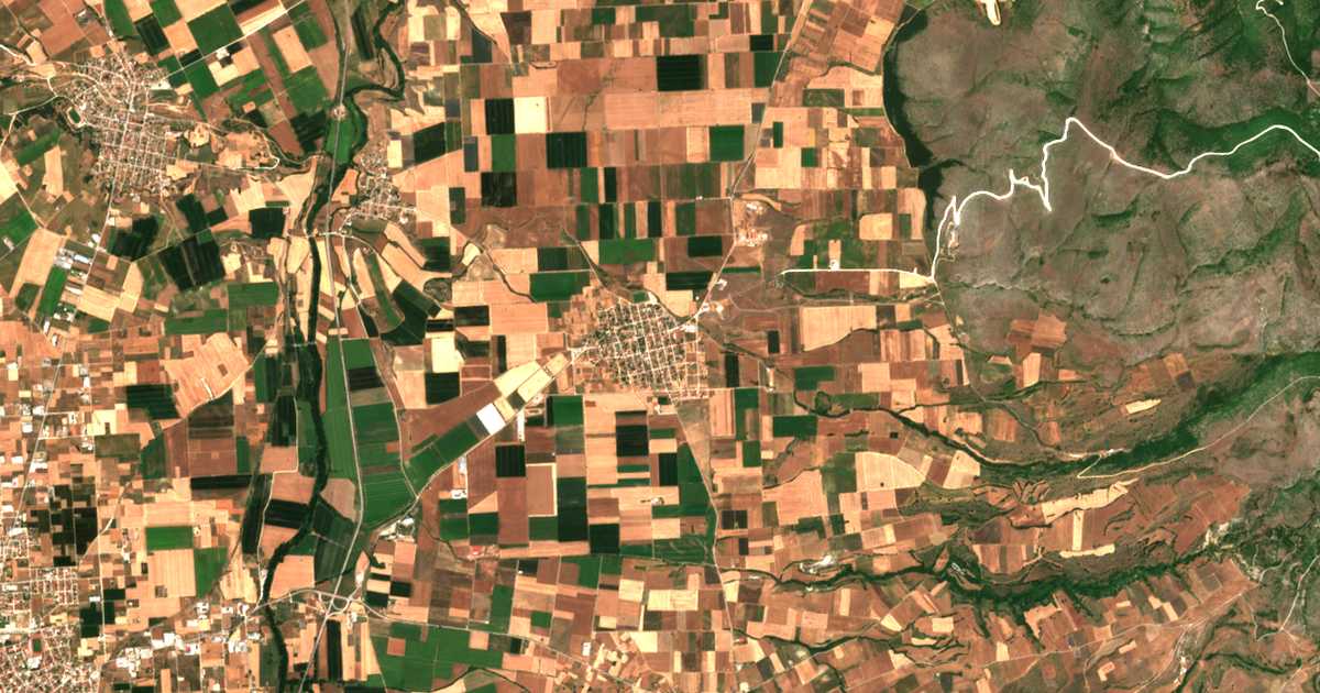 Satellitenkarte von Anatolikón
