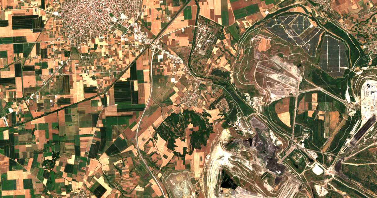 Satellitenkarte von Proástion