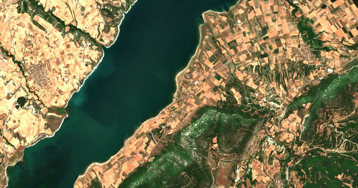 Satellitenkarte von Goúlai