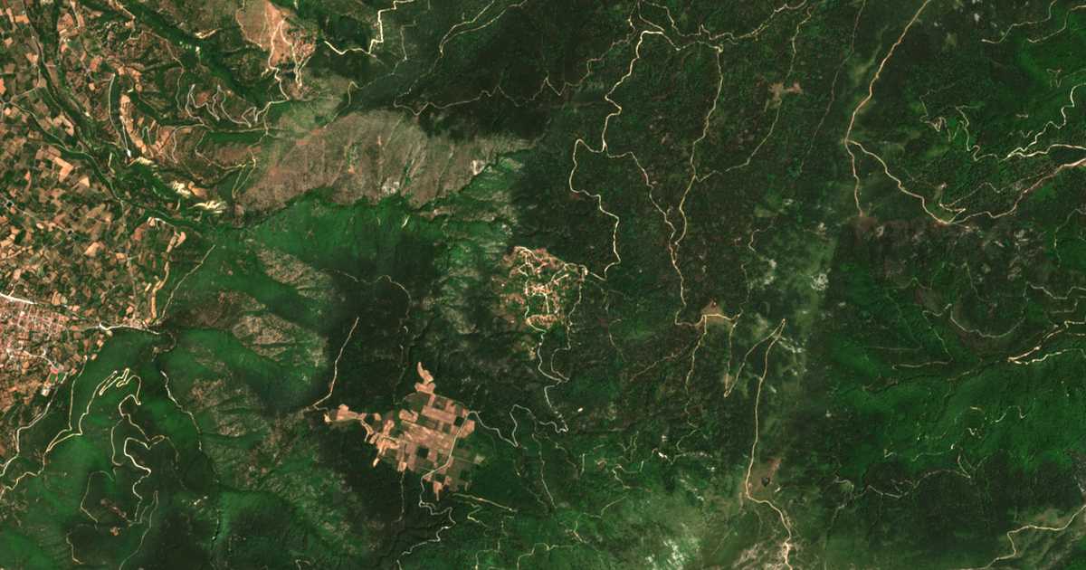 Satellitenkarte von Katafýgion