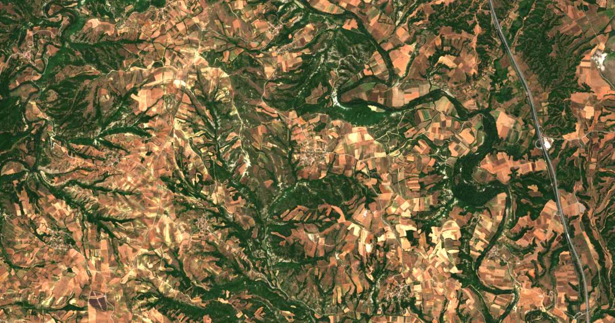 Satellitenkarte von Molócha