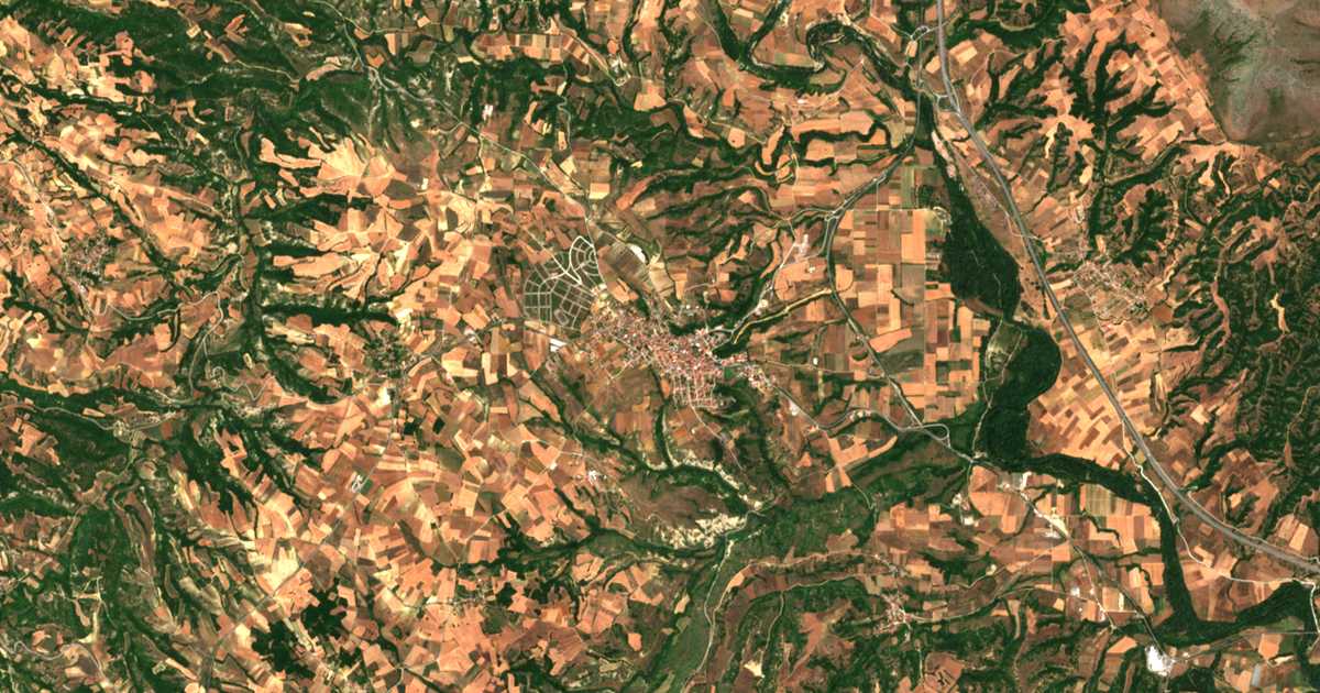 Satellitenkarte von Neápolis